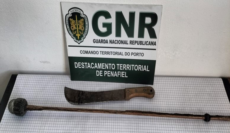 GNR apreende armas em Paredes