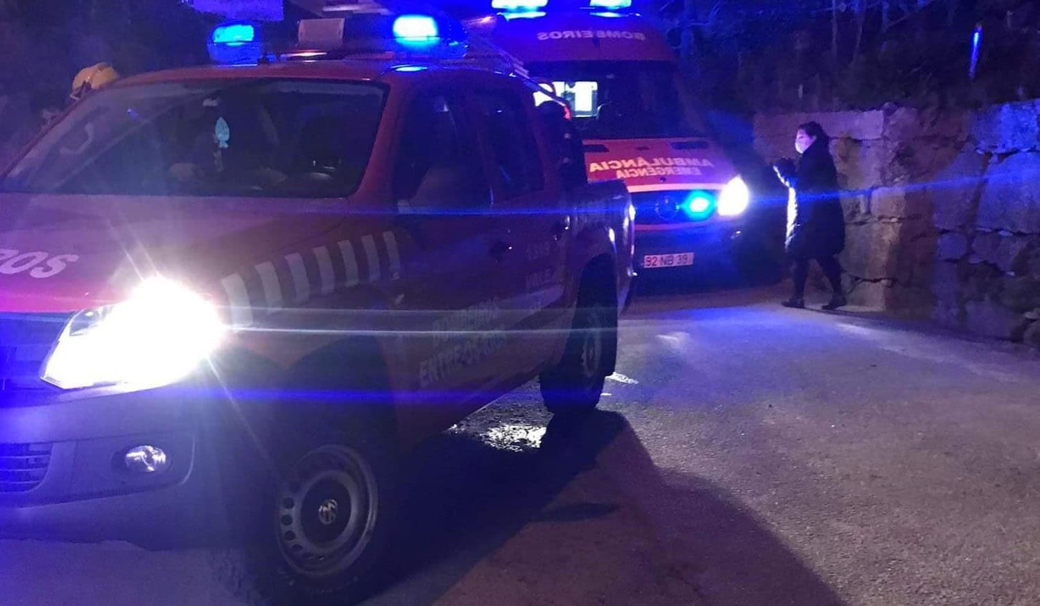 Incêndio deflagrou em salamandra de habitação em Penafiel