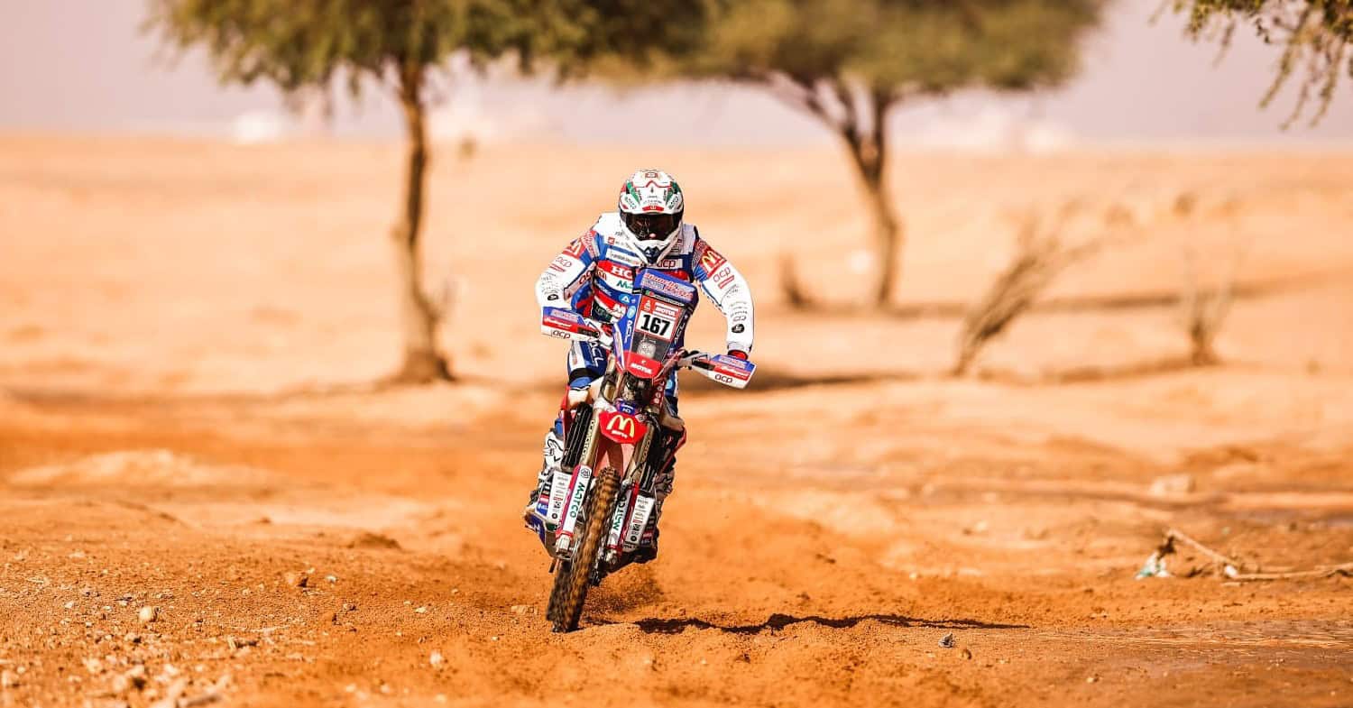 "Especial mais longa do rally" desafiou limites do Team Bianchi Prata Honda