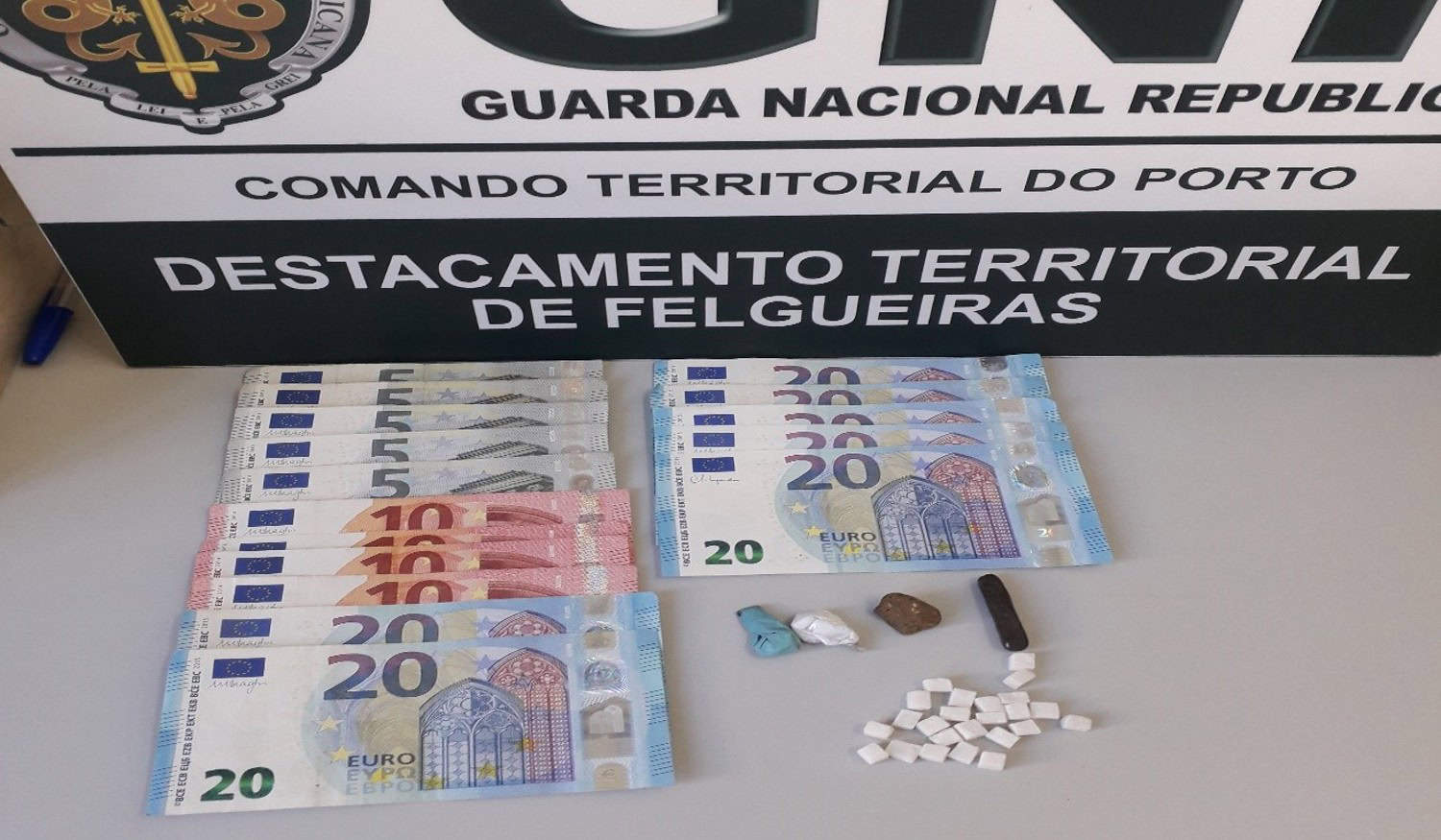 Paços de Ferreira: Homem detido em flagrante por tráfico de estupefacientes