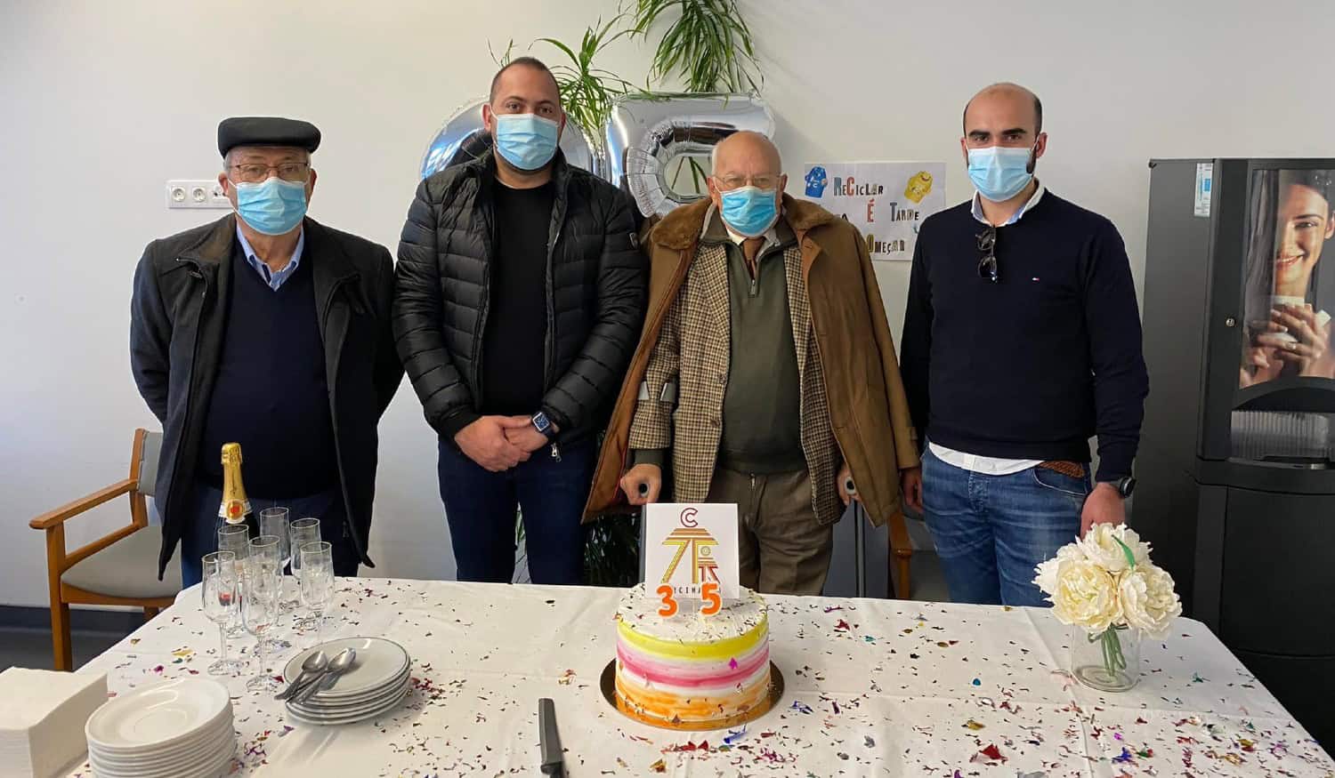 Cercimarco celebrou 35 anos com mensagem de "presença, amor e carinho"