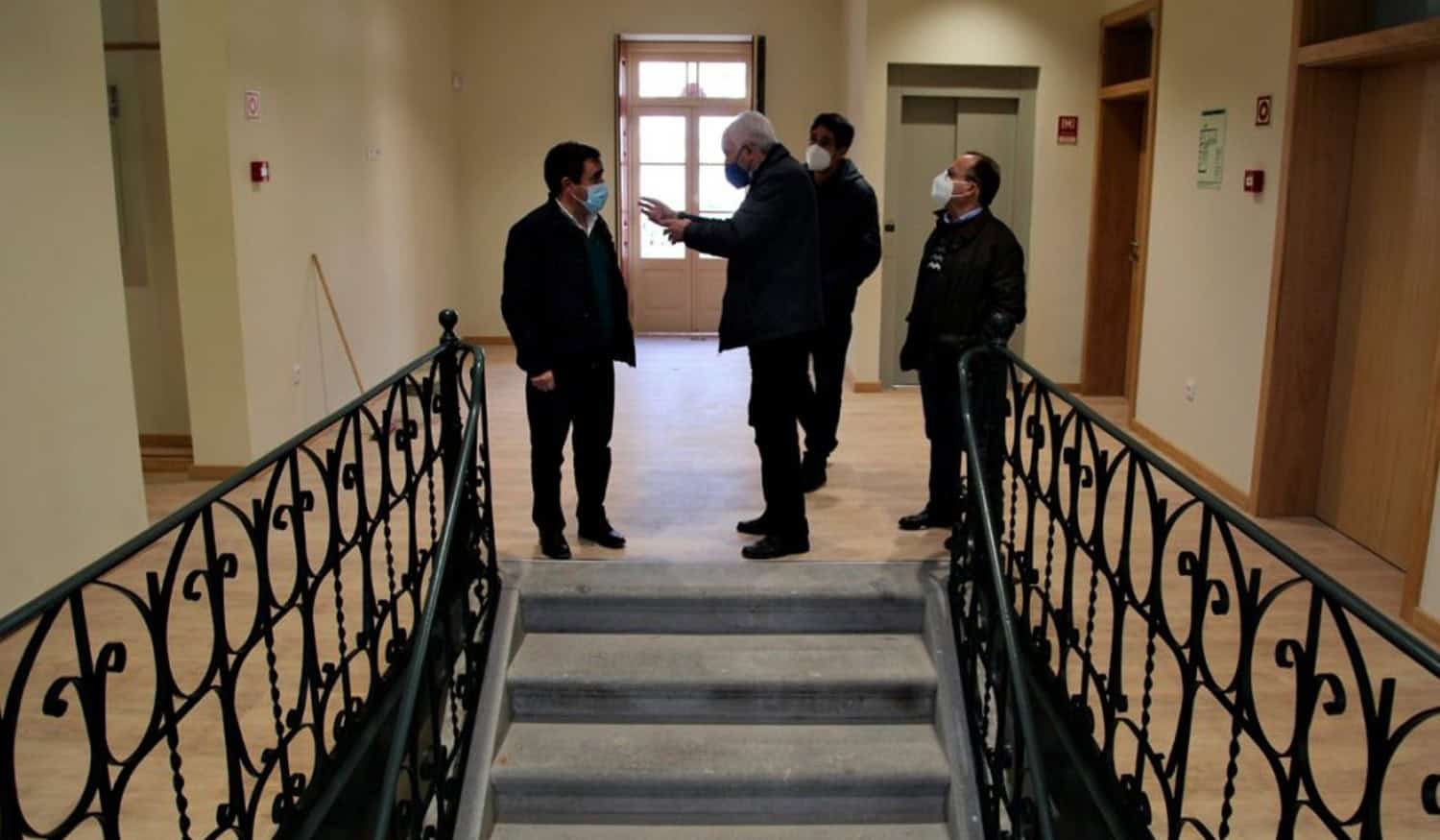 "Quase concluída" a obra no edifício onde vão funcionar alguns serviços camarários de Baião
