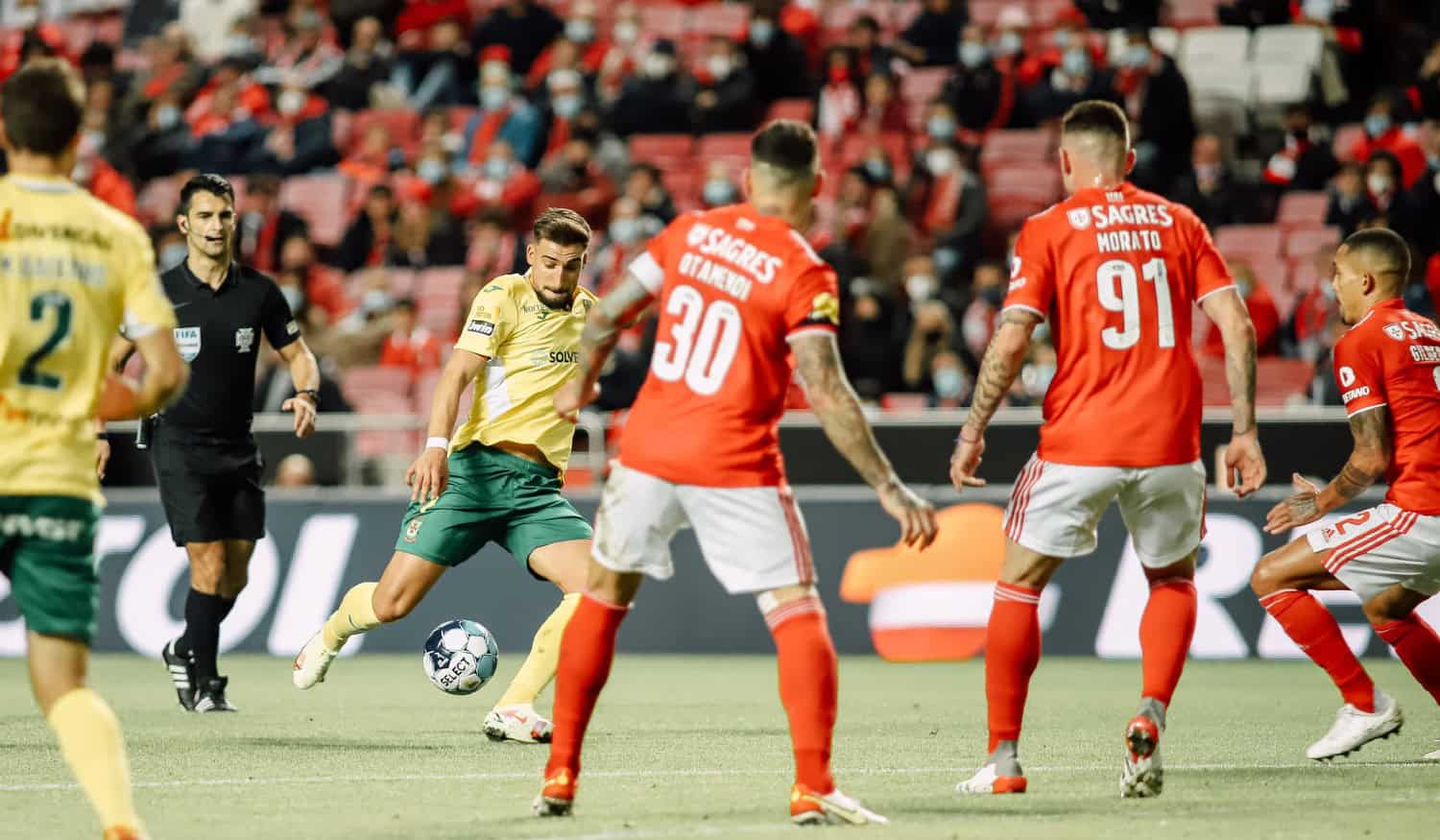 FC Paços de Ferreira perdeu na Luz