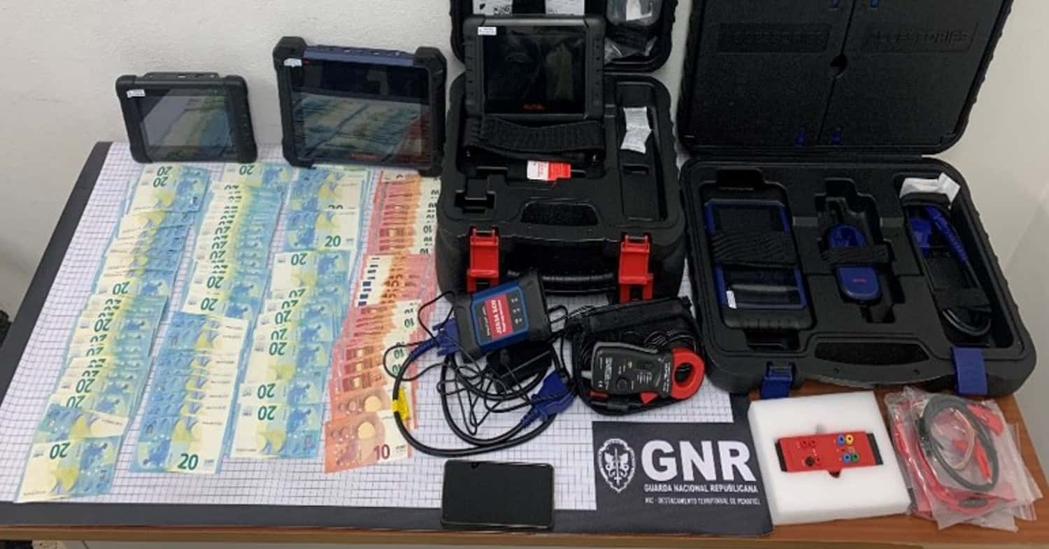 Dois homens arguidos por recetação de material furtado em Paredes e Gaia