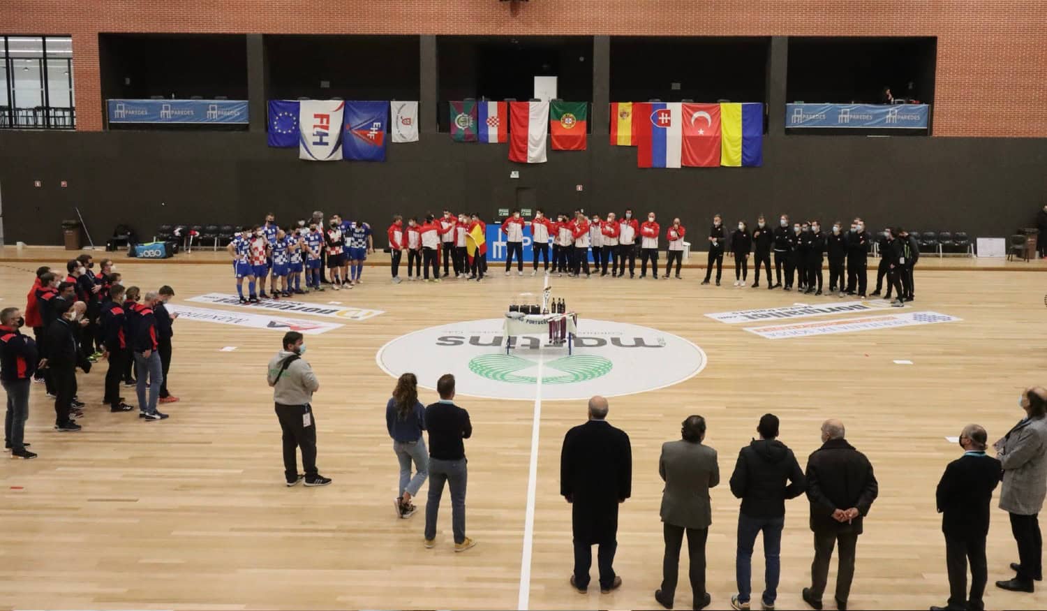 Paredes: Portugal ficou em quinto lugar no Campeonato Europeu de Hóquei Indoor Seniores Masculinos