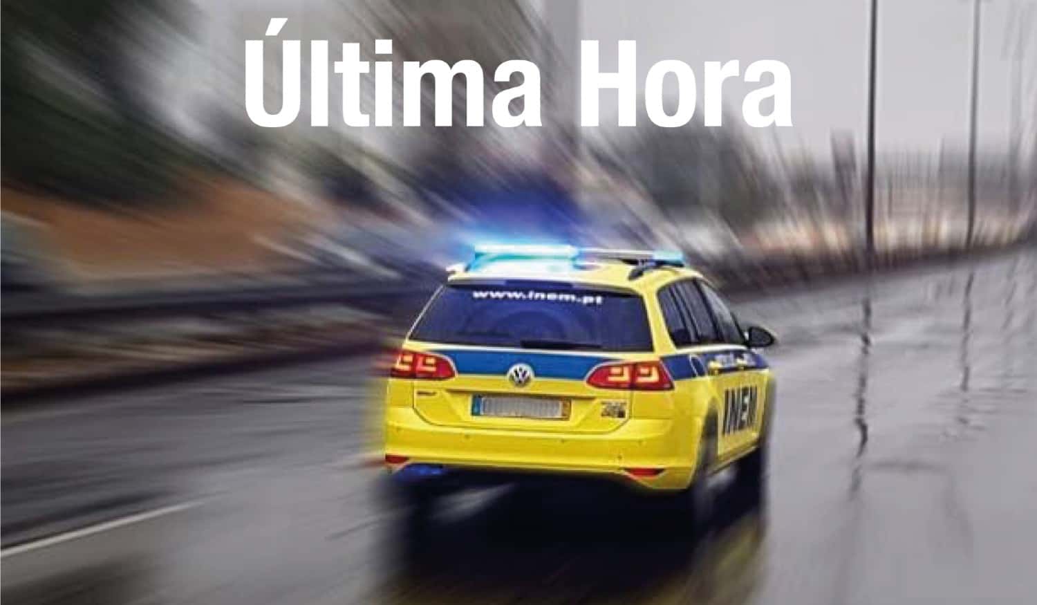 Felgueiras: Três feridos em colisão entre carro e ambulância de transporte de doentes não urgentes