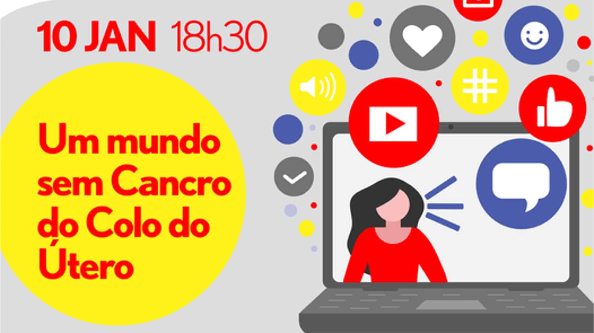 Liga Portuguesa Contra o Cancro vai realizar webinar sobre "Um mundo sem Cancro do Colo do Útero"