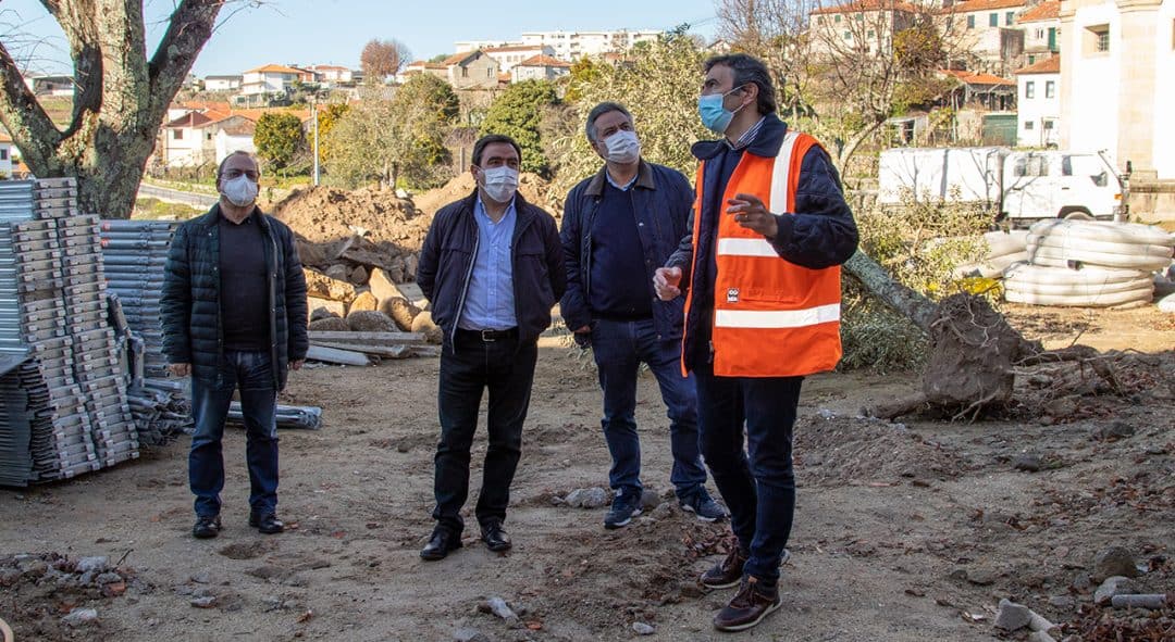 Baião: Paulo Pereira visitou obras de renovação do complexo arquitetónico do Mosteiro de Santo André