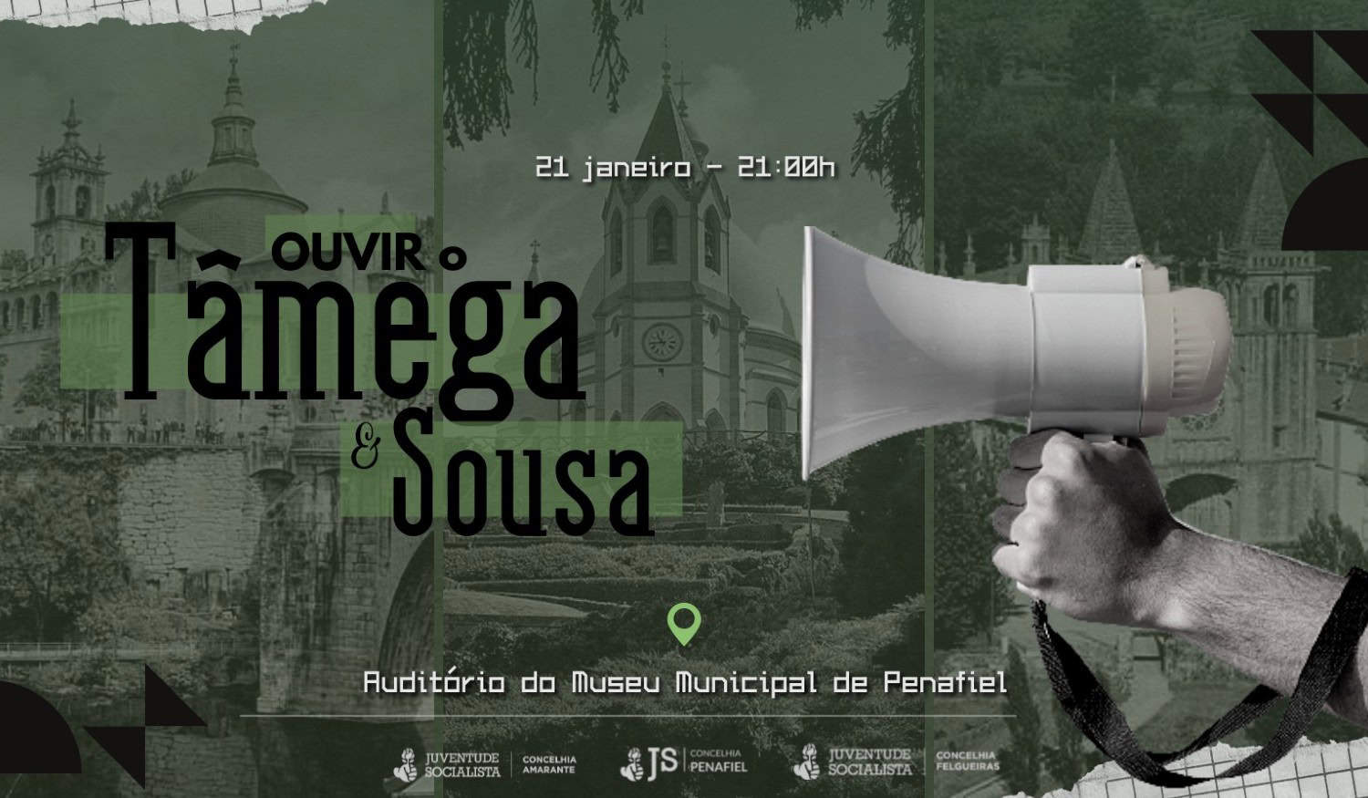 JS Penafiel organiza fórum "Ouvir o Tâmega e Sousa"
