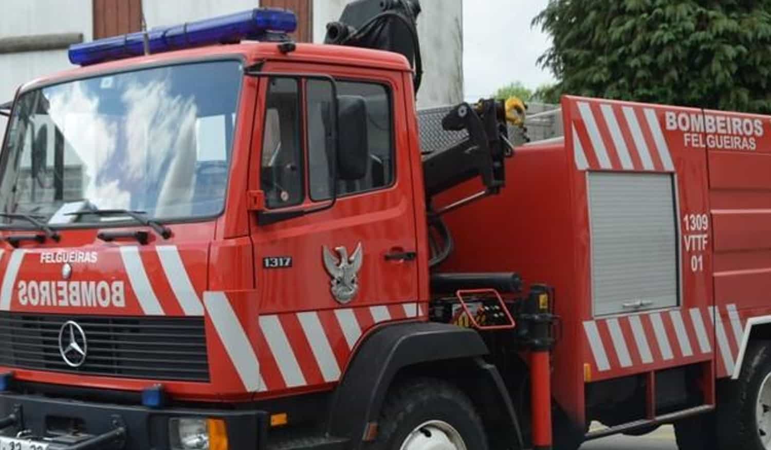 Incêndio florestal em Felgueiras mobiliza 37 bombeiros