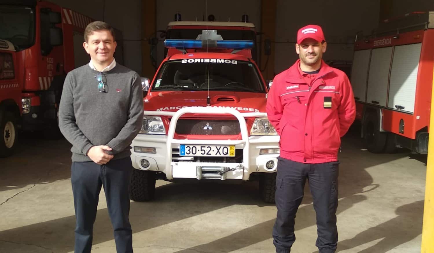 "Quartel Eletrão": Bombeiros do Marco de Canaveses recebem nova viatura de combate a incêndios