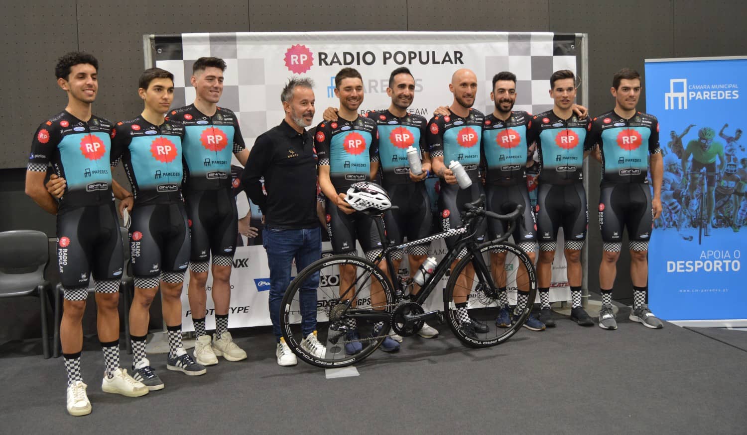 Nova equipa de ciclismo Rádio Popular – Paredes – Boavista pronta para disputar os primeiros lugares