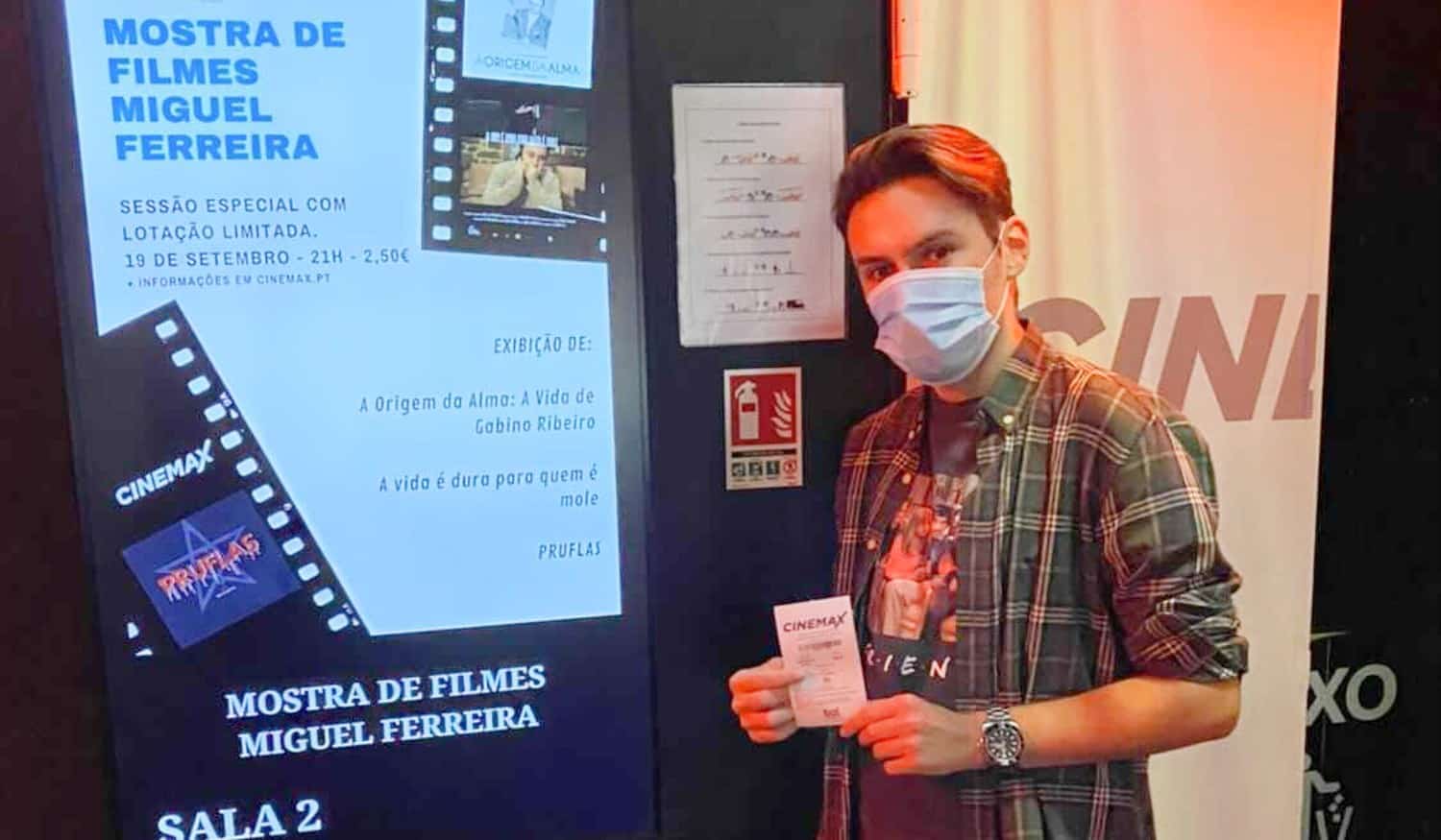 Miguel Ferreira: o jovem penafidelense apaixonado pela escrita e pelo cinema