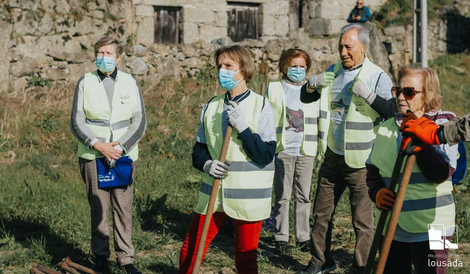 BioSénior voltou ao terreno e plantou mais de 100 árvores e arbustos em Lousada