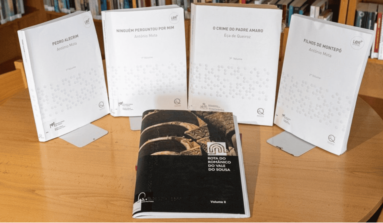 Biblioteca Municipal de Baião disponibiliza livros em braille