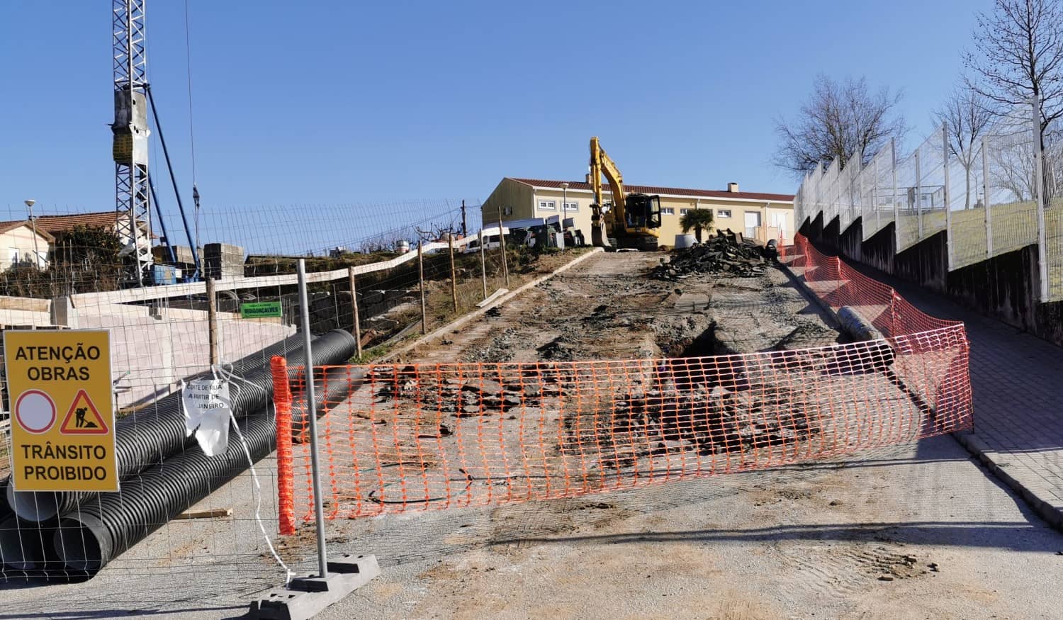 Município de Resende promove obras de Regeneração Urbana da Portela no valor de quase 650 mil euros