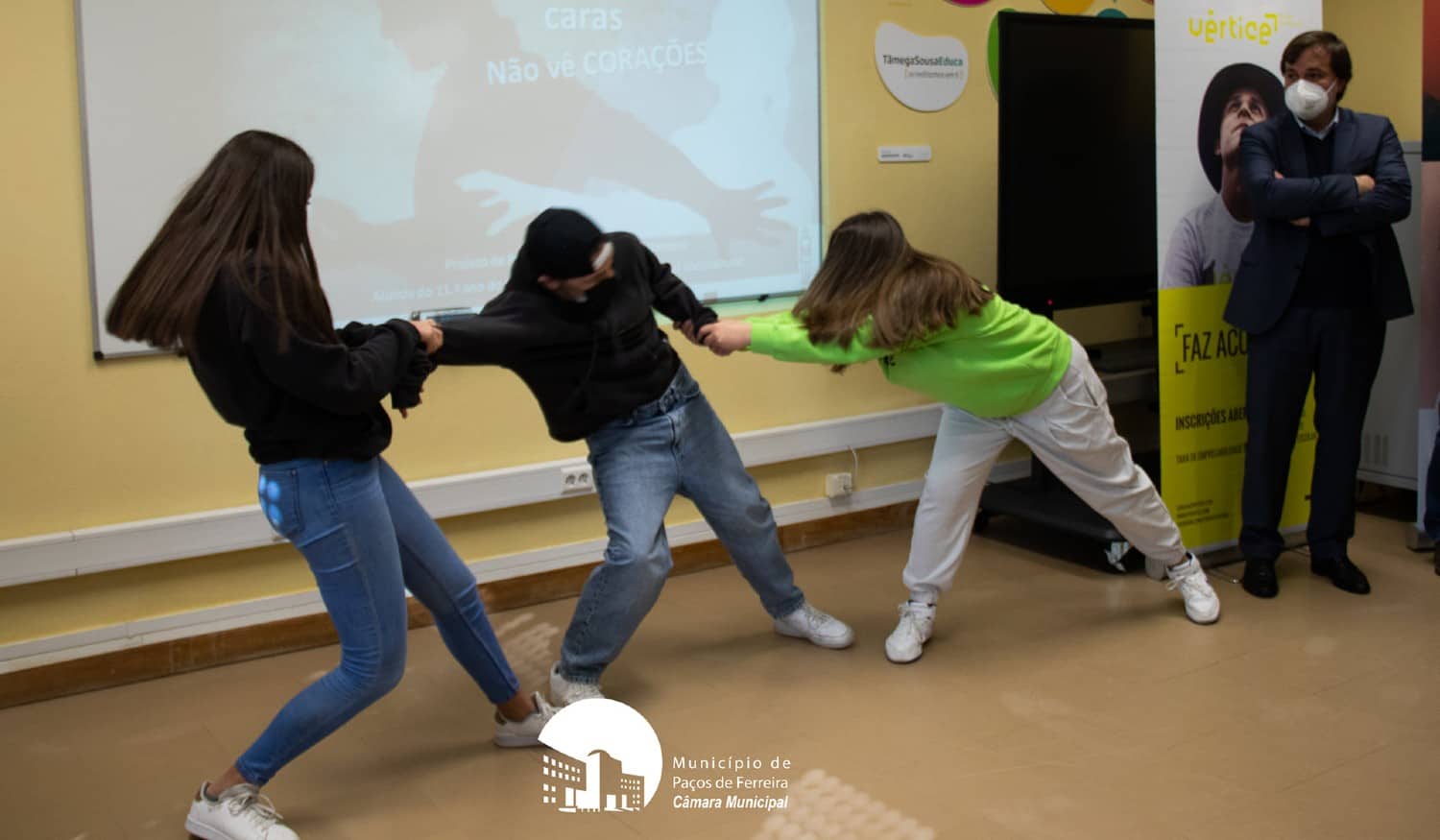 Projeto de intervenção sobre violência no namoro percorre escolas de Paços de Ferreira
