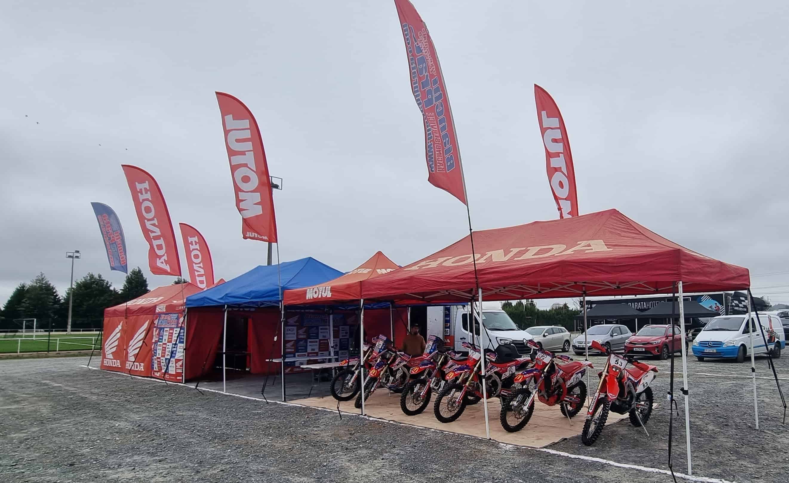 Pilotos do Team Bianchi Prata Honda em destaque na Baja de Beja