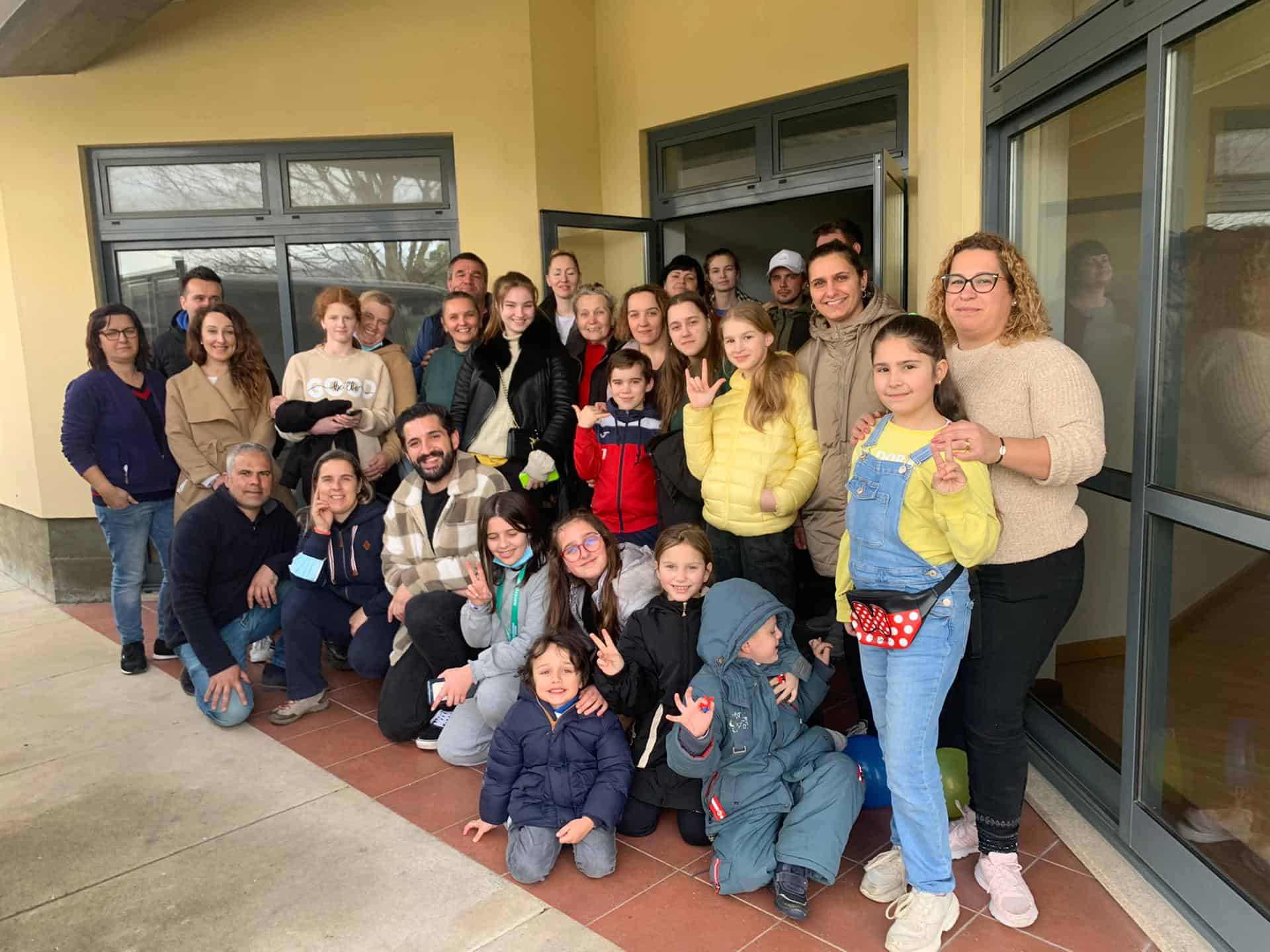 Grupo de 15 refugiados chegou hoje a Marco de Canaveses