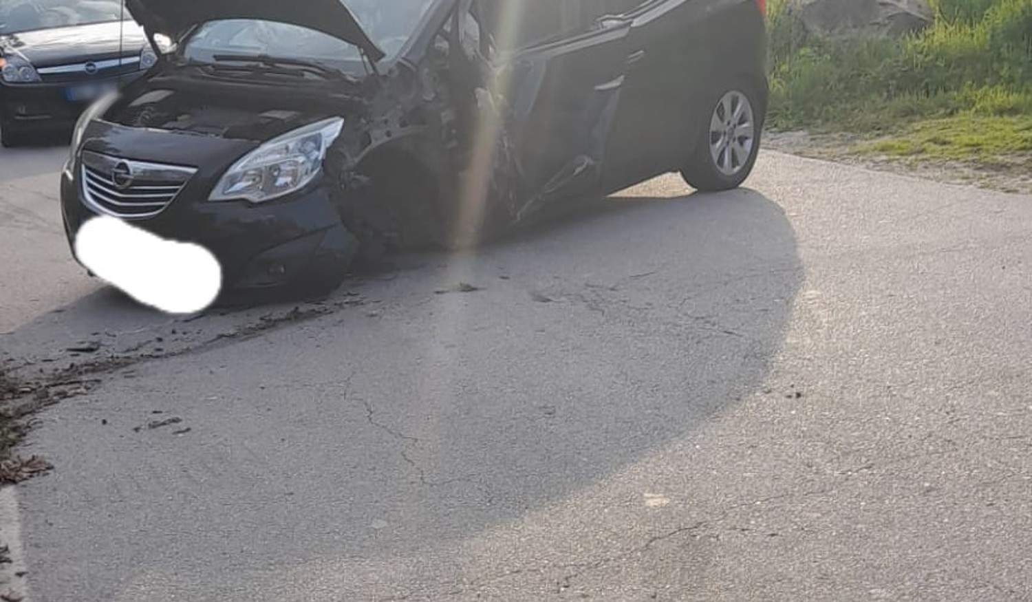 Despiste de carro provocou um ferido em Penafiel