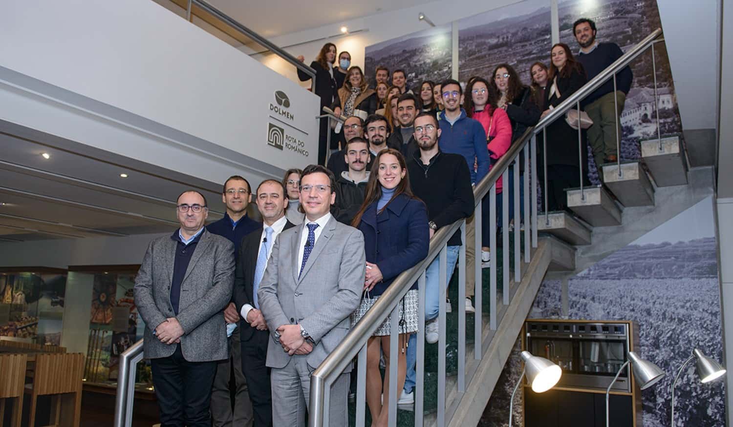 Alunos do programa de estágios "Indústria do Futuro Amarante" recebidos pelo município