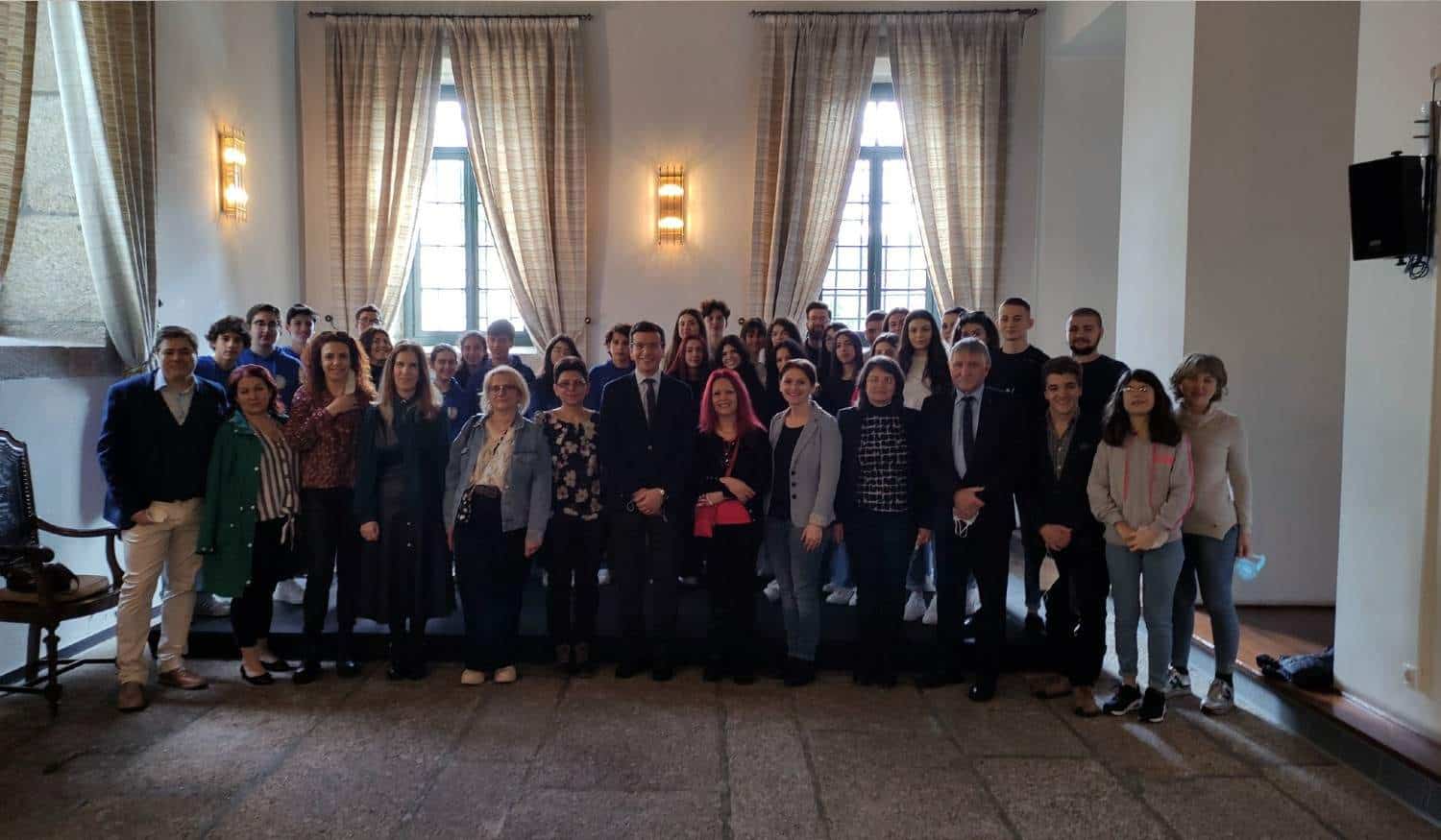 Alunos visitam Amarante ao abrigo do  programa erasmus