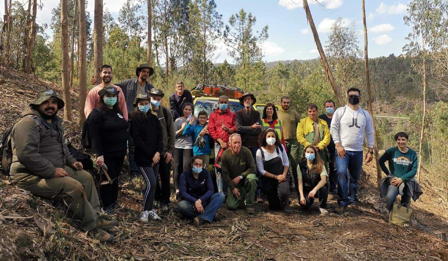 Município de Paredes promove plantação de 400 árvores em Aguiar de Sousa