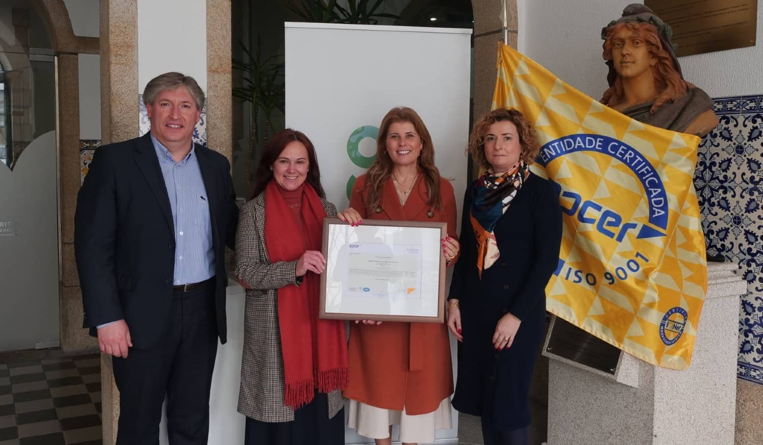 Serviços da Câmara Municipal de Marco de Canaveses recebem certificado de qualidade ISO 9001