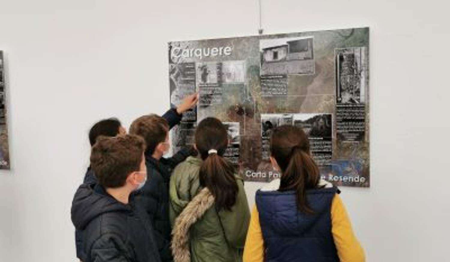 Alunos visitaram exposição "Carta Patrimonial de Resende" no Museu Municipal