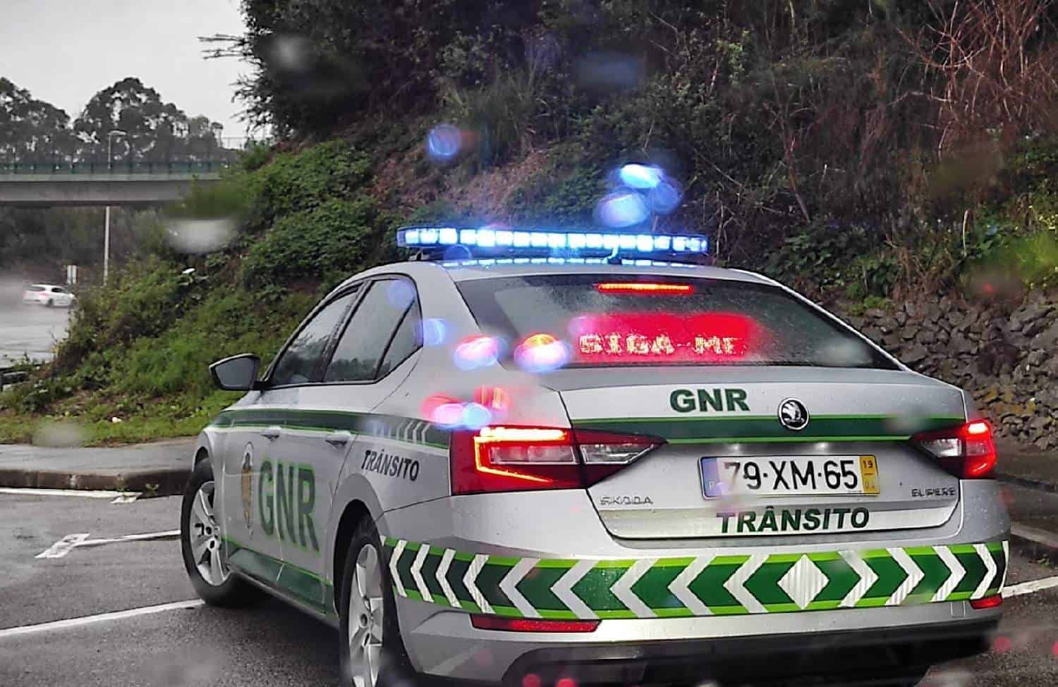 GNR deteve 464 pessoas em flagrante delito na última semana