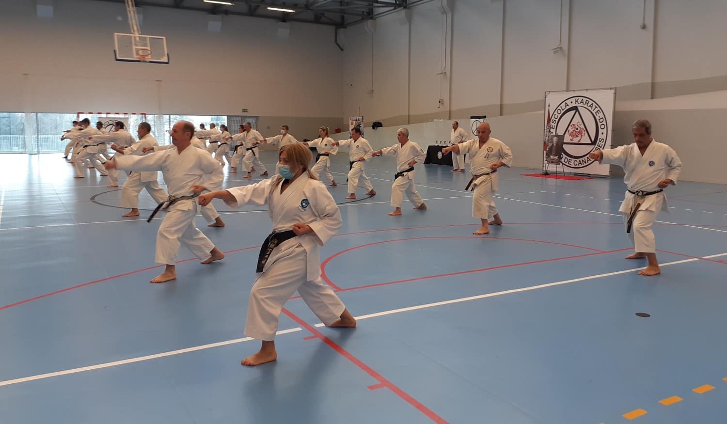 Escola Secundária do Marco de Canaveses acolheu estágio de Karate-do Shotokan