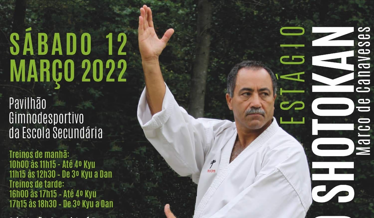 Escola de Karate-do Marco de Canaveses promove 2.º Estágio de Karate-do Shotokan
