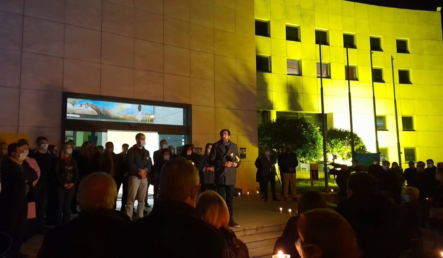 Paços de Ferreira acolheu "Vigília pelos direitos humanos na Ucrânia"