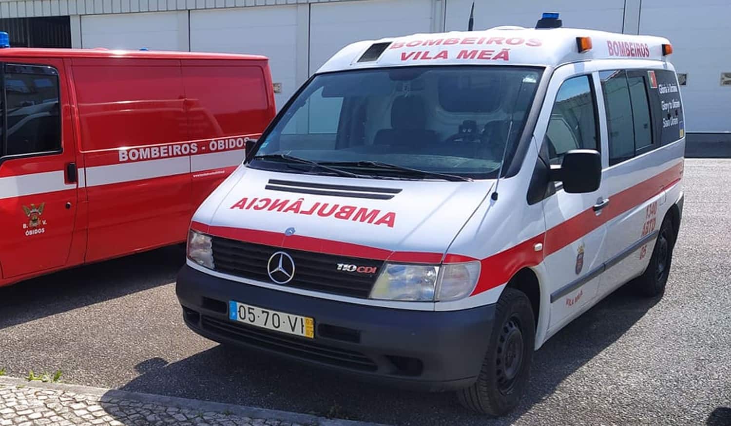 Amarante: Bombeiros de Vila Meã doaram ambulância à Ucrânia