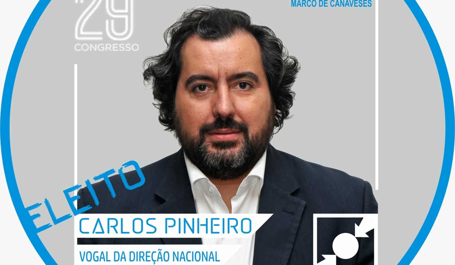 Marco de Canaveses: Carlos Pinheiro eleito para a Comissão Política Nacional do CDS-PP