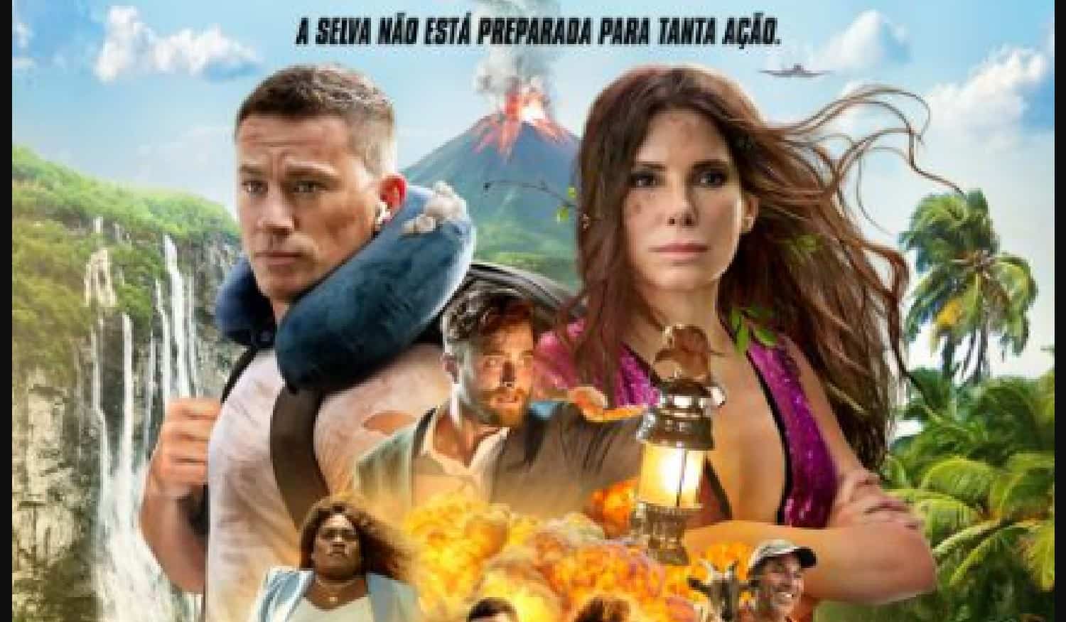 Sandra Bullock e Channing Tatum vão em busca d'"A Cidade Perdida" no Cinemax Penafiel