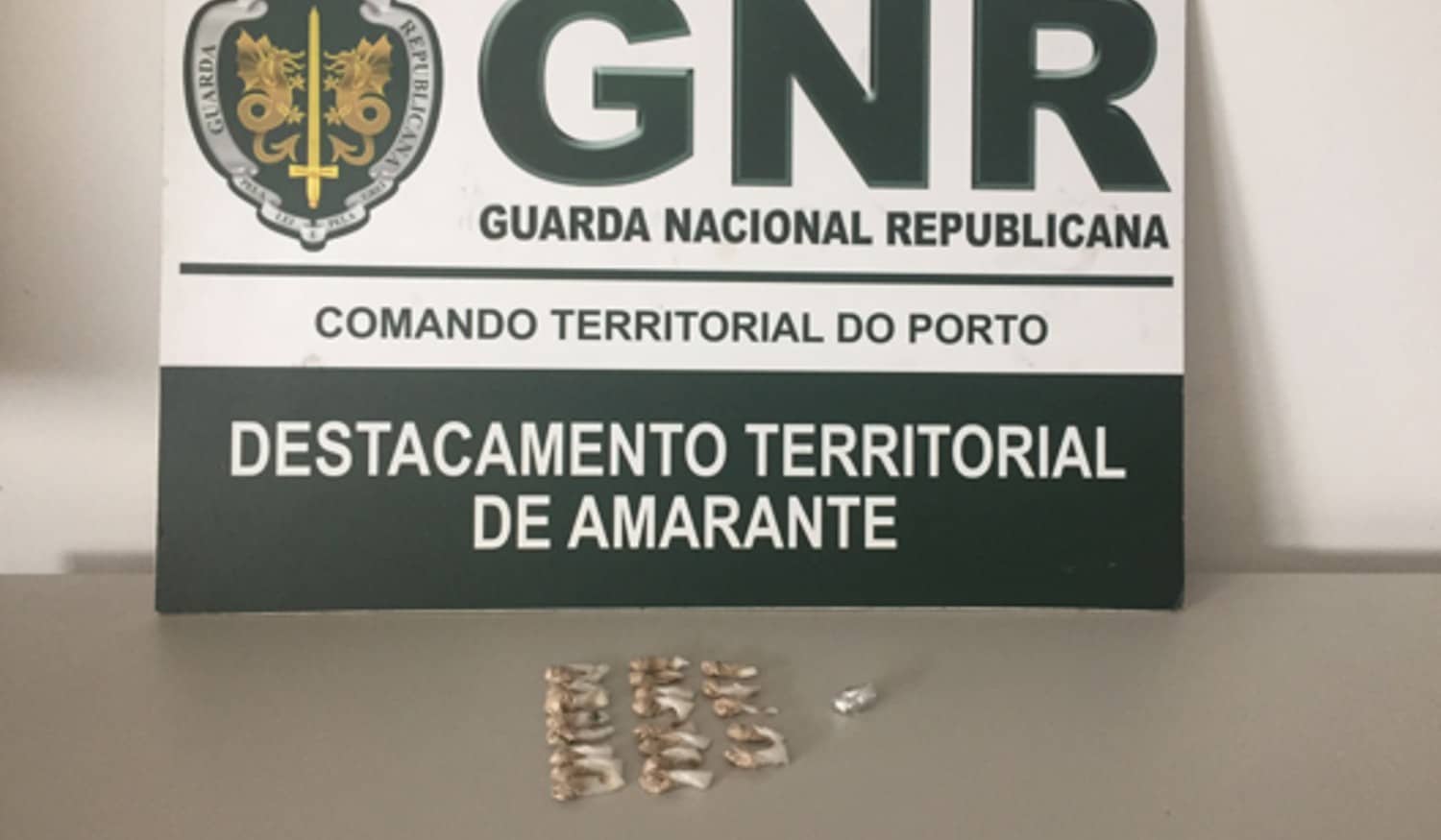 Amarante: Homem de 62 anos detido em flagrante com 45 doses de heroína
