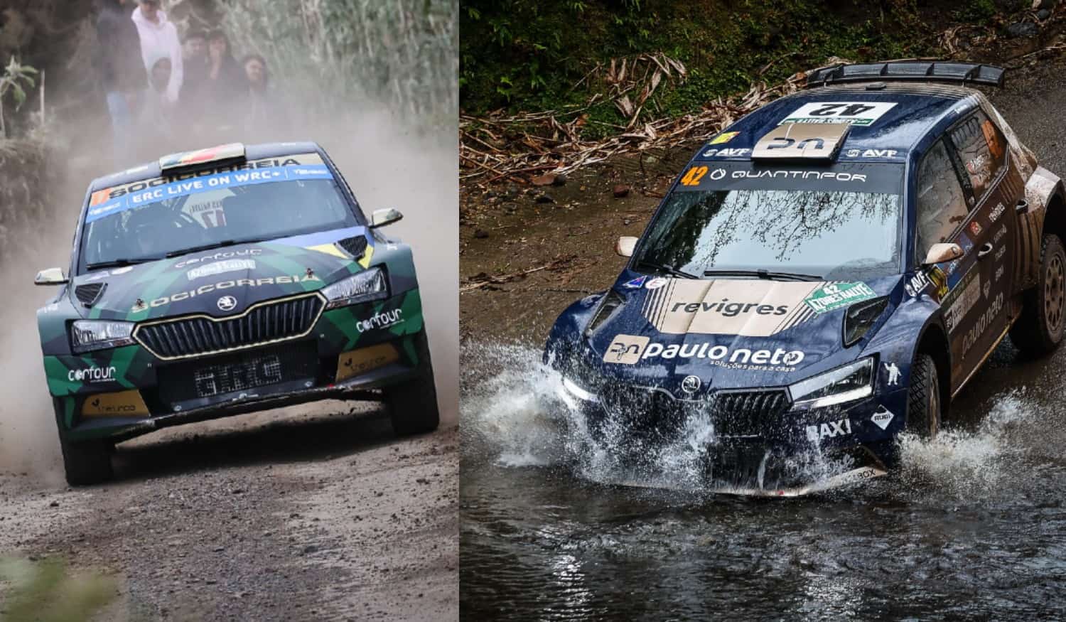 Miguel Correia e Paulo Neto com "ânimo em alta" para o Rali Terras d'Aboboreira
