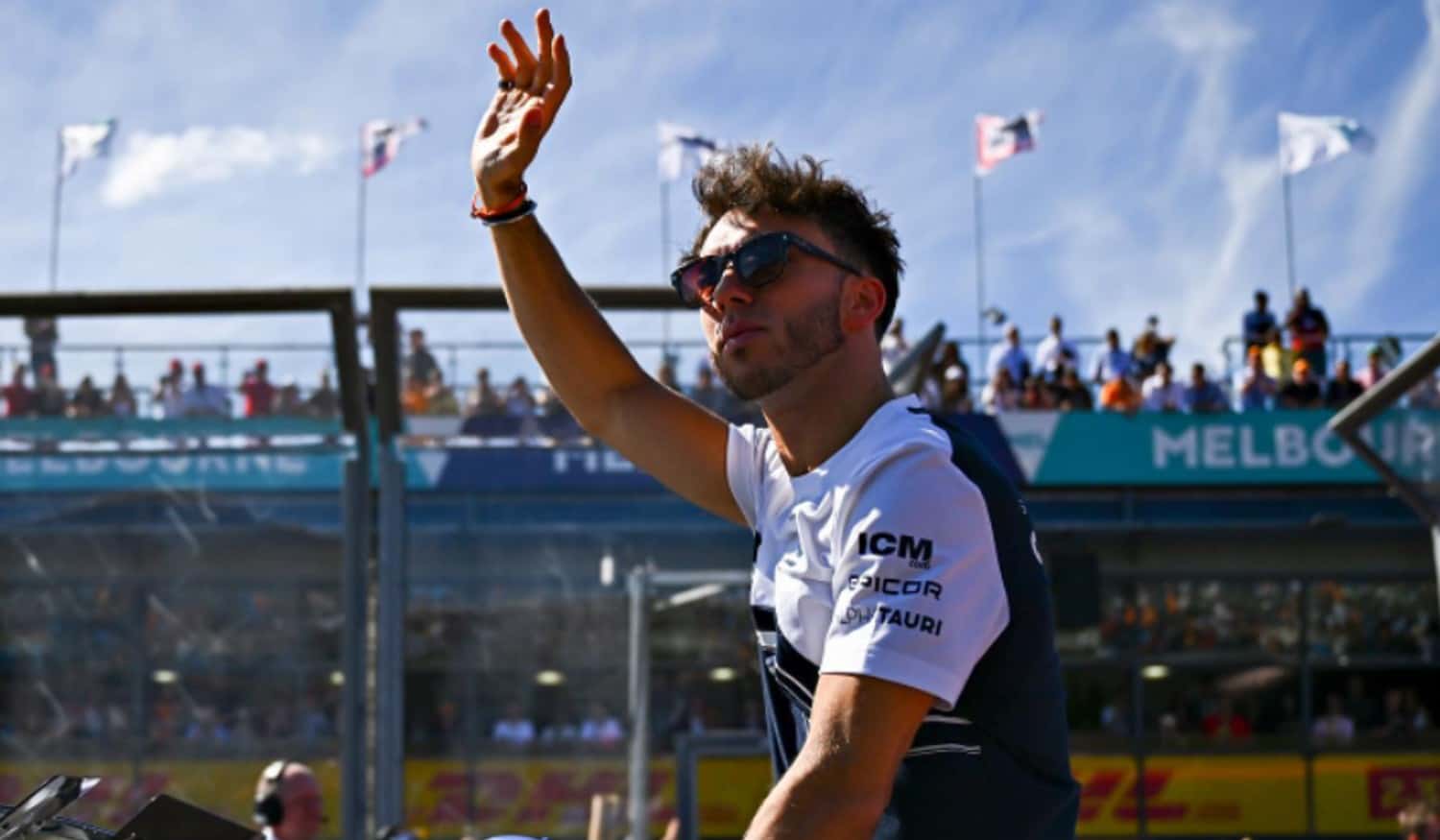 Paredes: Piloto Pierre Gasly passou por Baltar