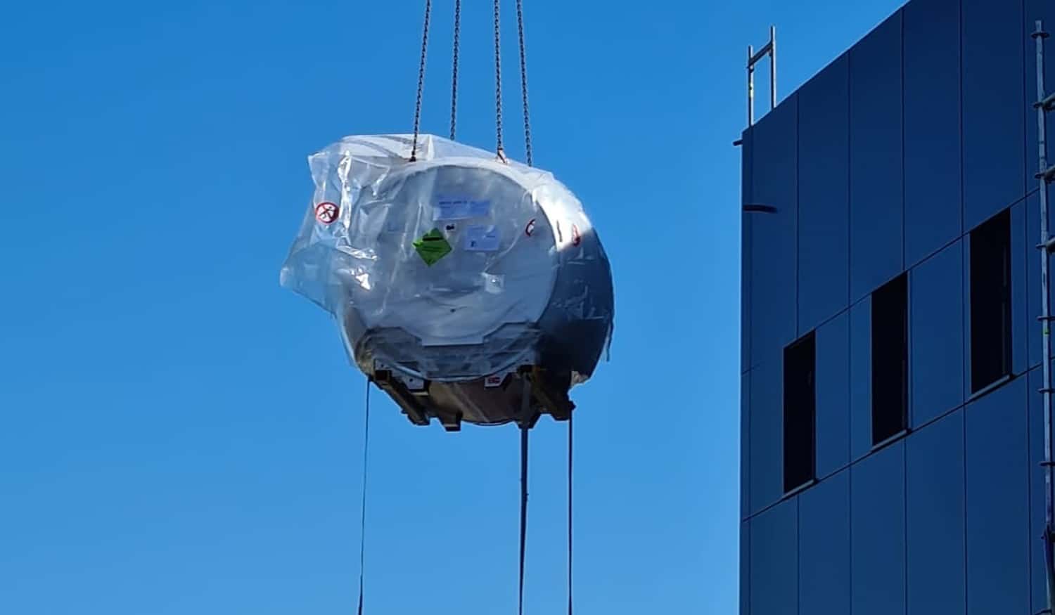 Chegou ao CHTS o equipamento de Ressonância Magnética