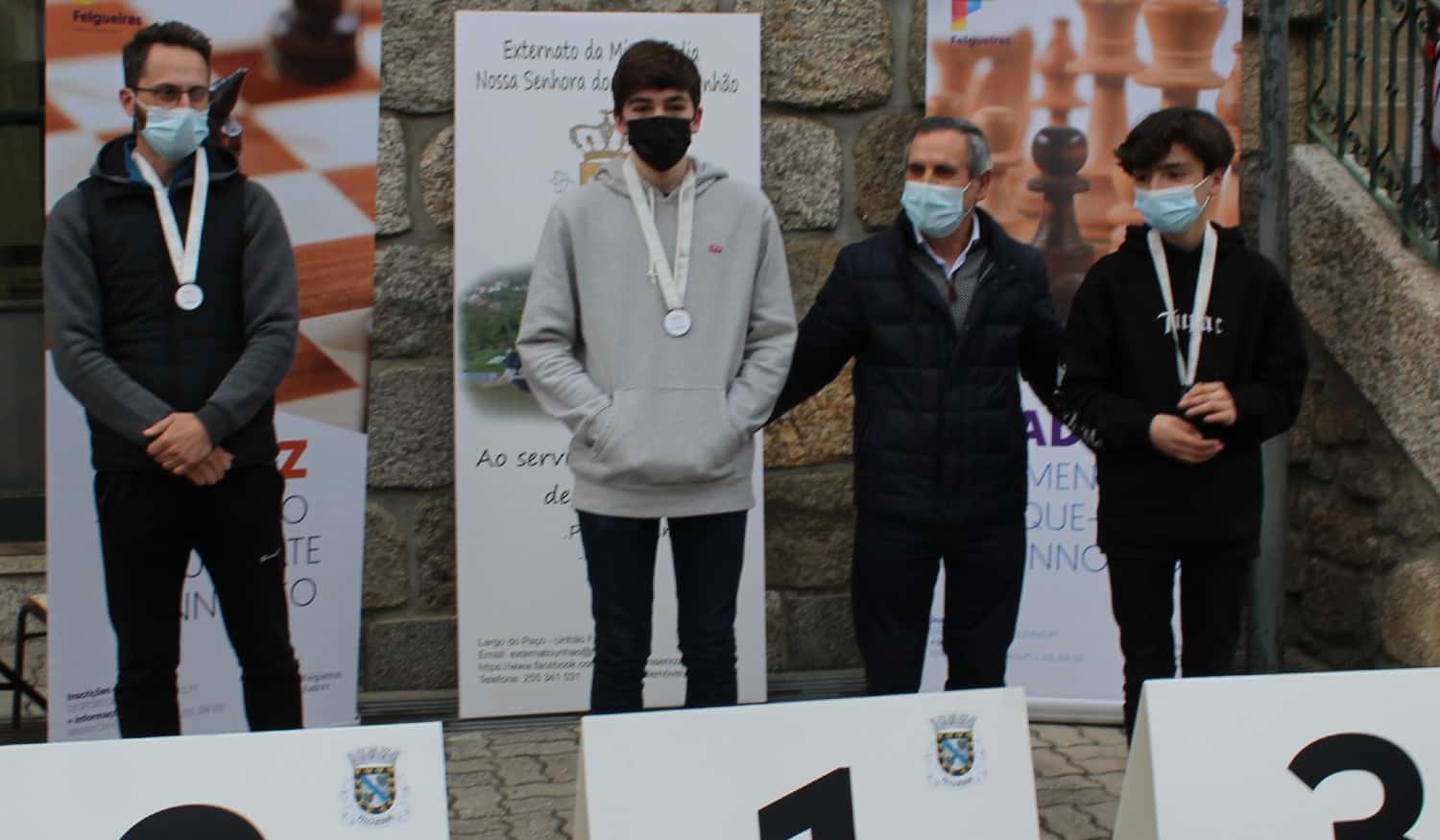 José Pacheco venceu quarta etapa do 1º Campeonato Felgueiras Xadrez