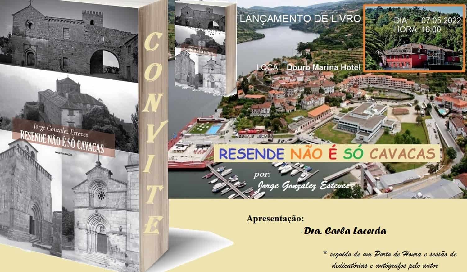 Livro "Resende não é só cavacas" vai ser apresentado este sábado