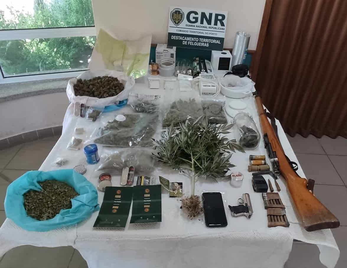 Homem detido em Felgueiras por tráfico de estupefacientes