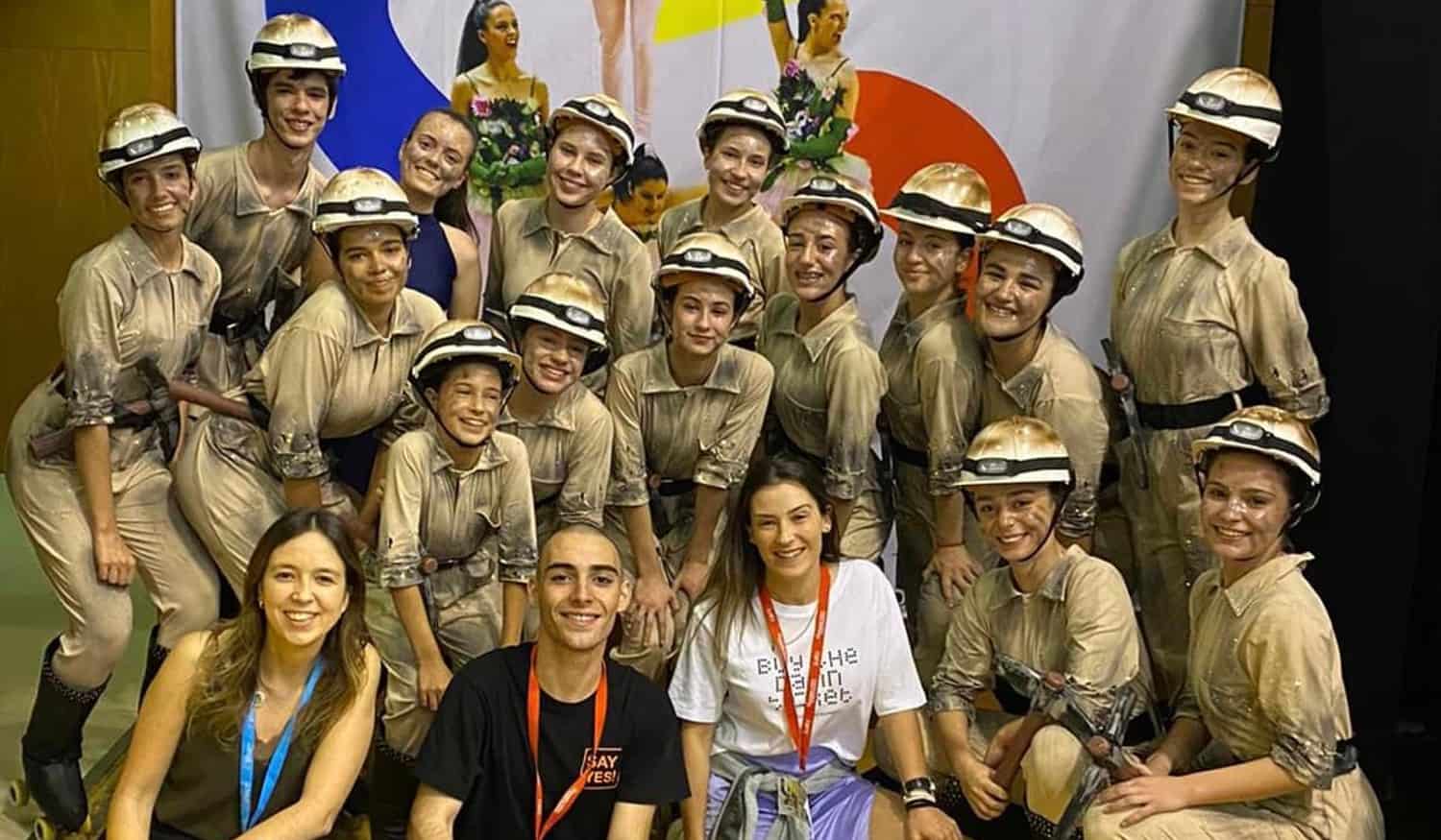 Academia de Patinagem do Marco bicampeã nacional de Show e Precisão