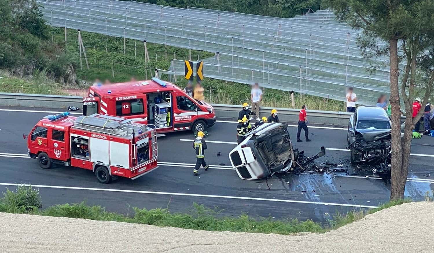 Um morto numa colisão em Marco de Canaveses