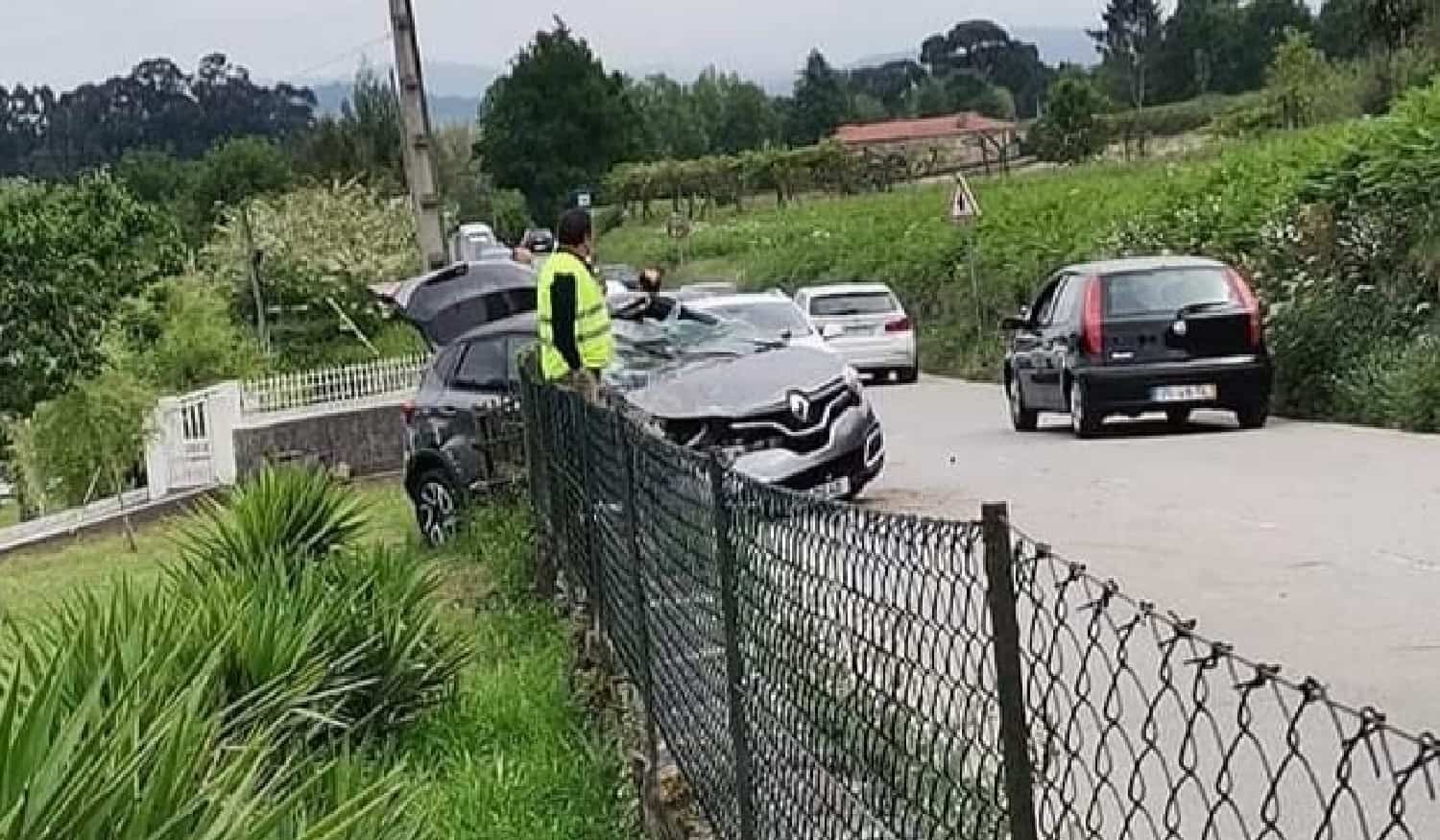 Acidente em Penafiel provoca cinco feridos