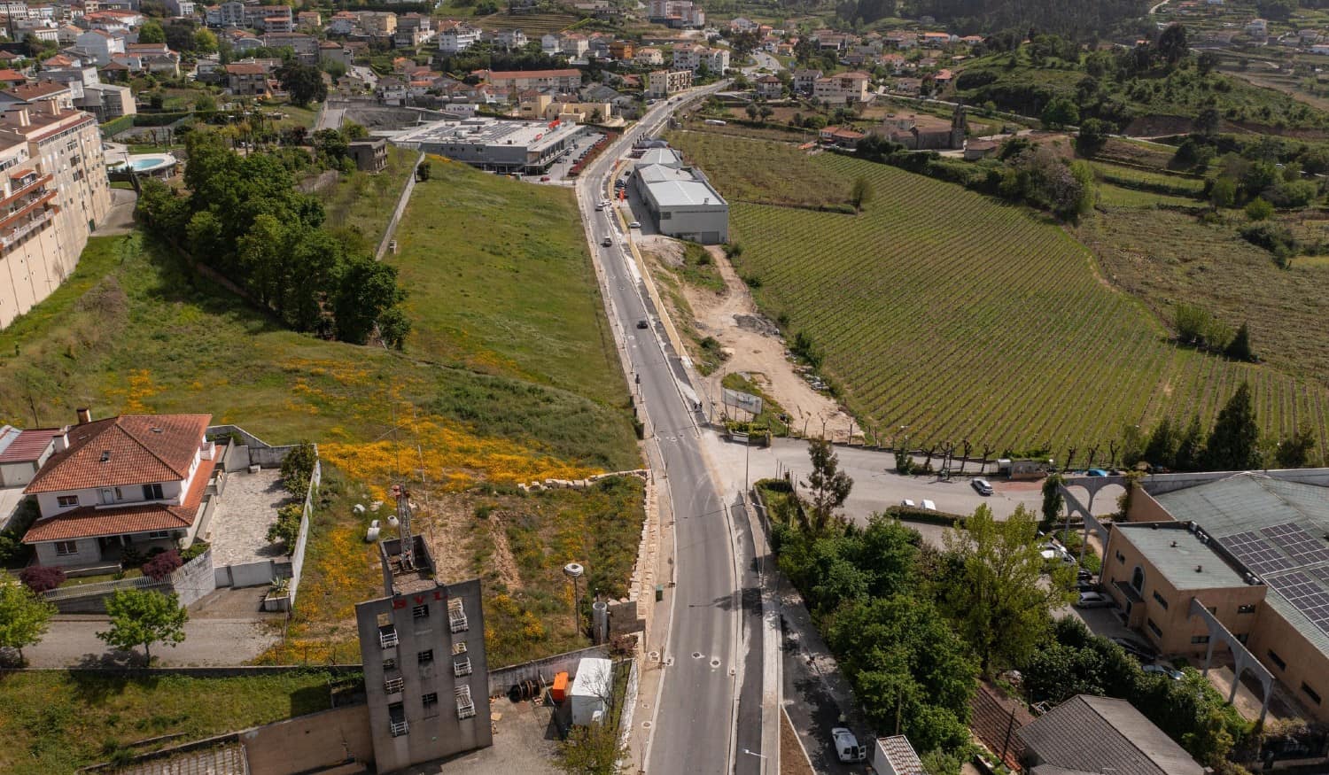 Felgueiras: Obras na Avenida Dr. Machado de Matos estão em fase de conclusão
