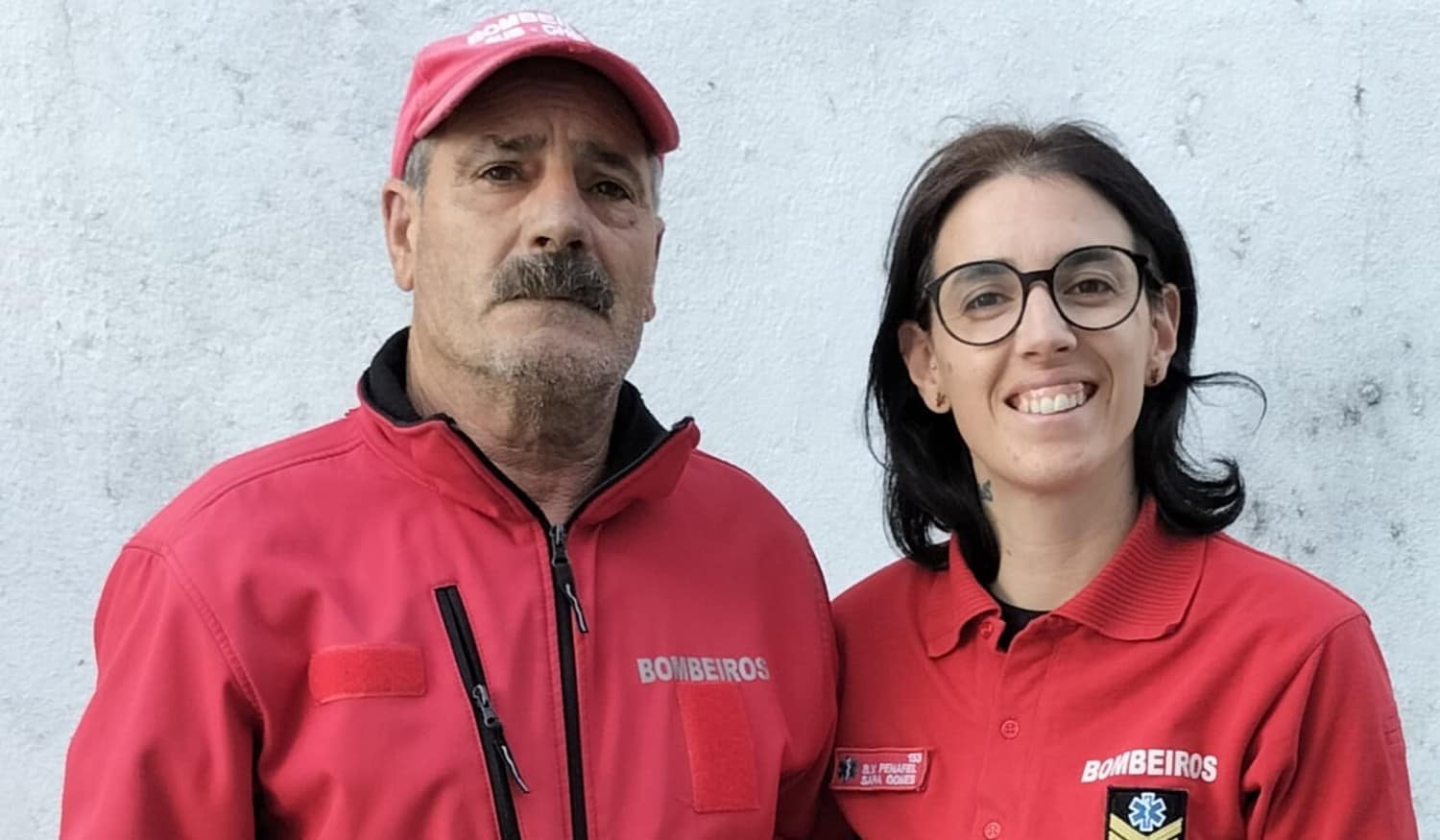 "Nasci para ser bombeiro". Francisco Gomes é voluntário há 40 anos e partilha a paixão com a filha