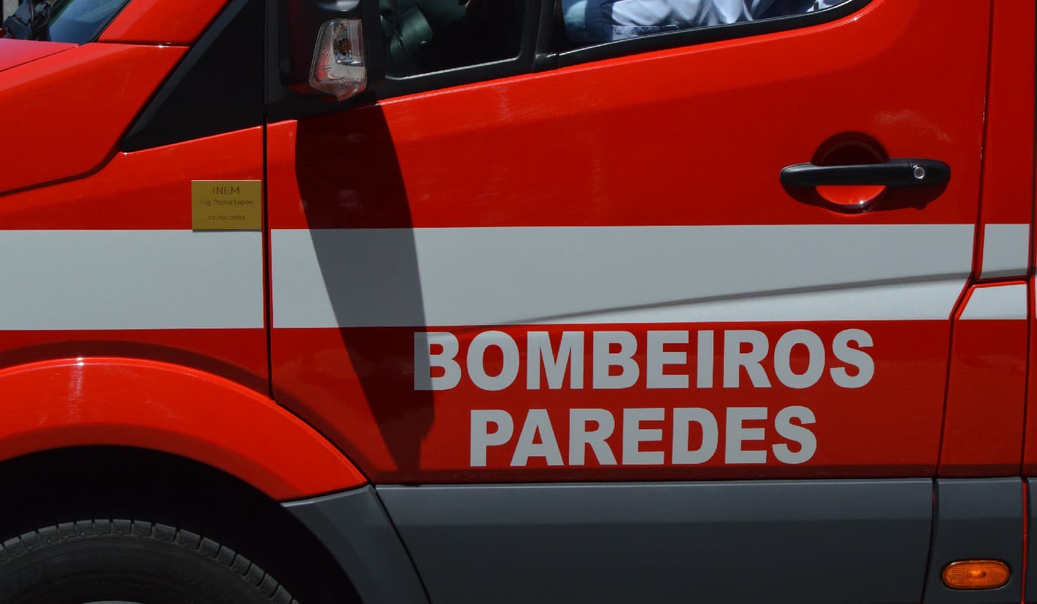 Colisão deixa duas pessoas feridas em Paredes