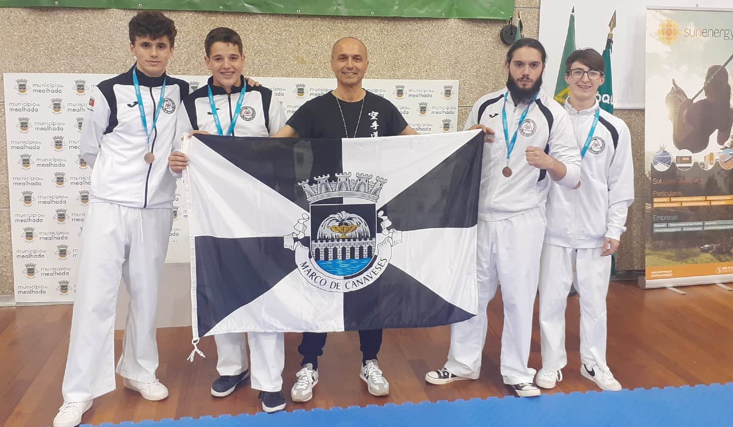 Escola de Karate do Marco de Canaveses conquistou quatro pódios no Torneio da Mealhada